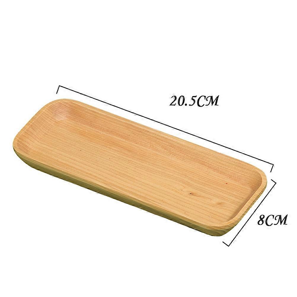 Mini Snack Saucer Plate For Hotel Use Serving Desserts .5x8x2cm Size 1Pcs