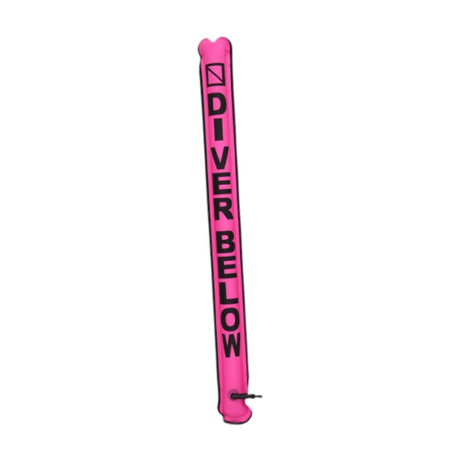 Diving SMB Gear Surface Marker Buoy For Diving And Water Sports, Visibility Orange, Nylon Shell, Adjustable Float