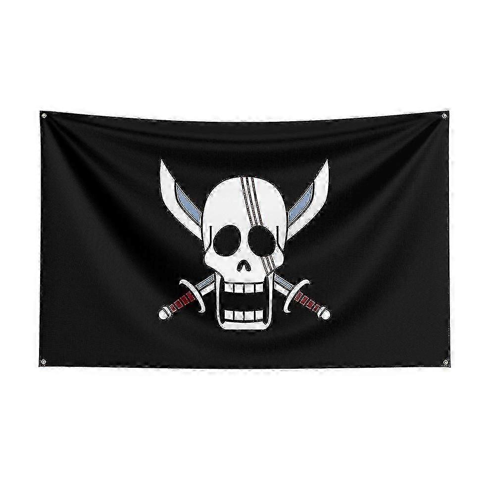 3x5 One Pieces Flag Polyester Printed Comic Banner compatible with Decor