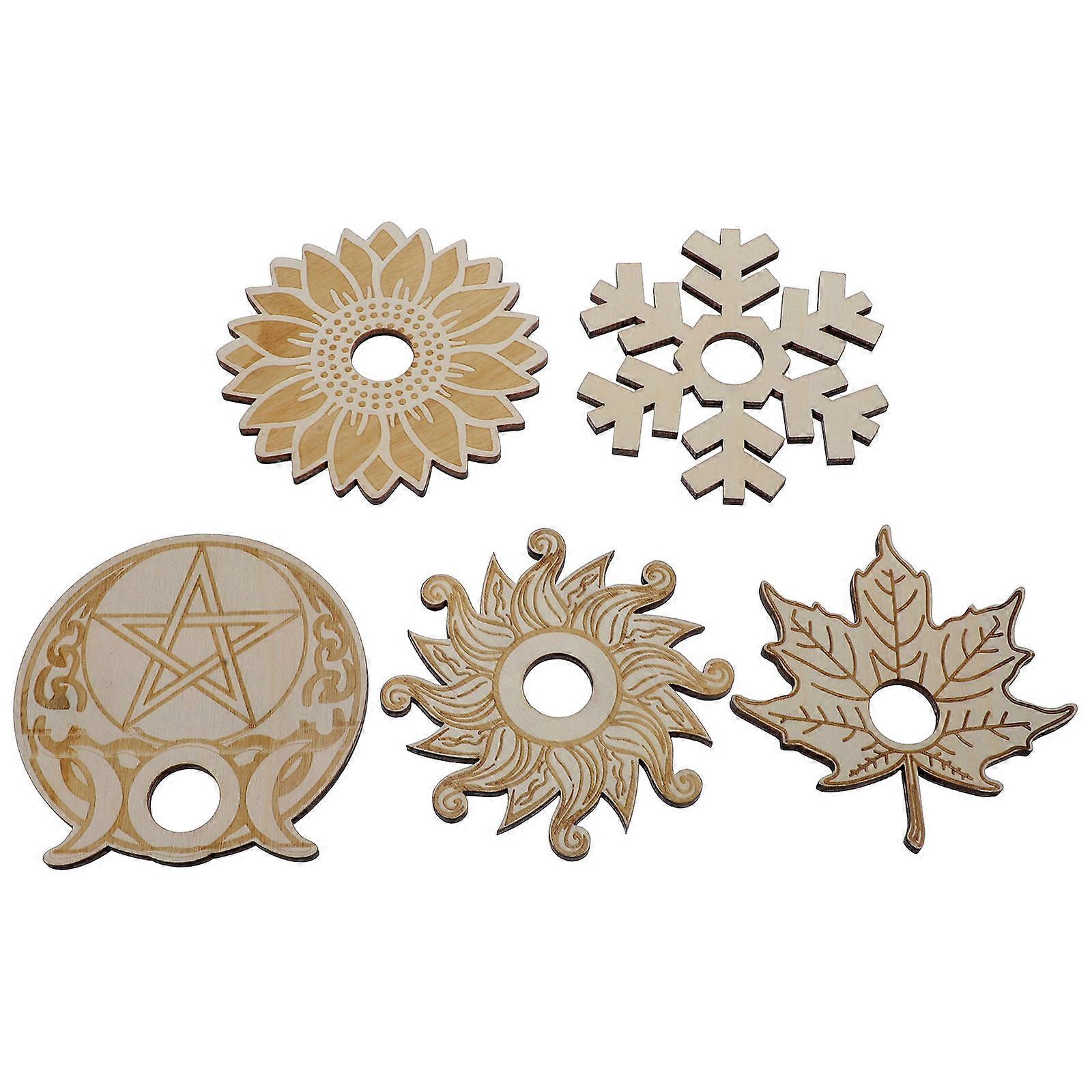 Display Stand For Crystal Sphere Collectors Premium Wood Design 10Pcs Multi For Home And Office Decoration