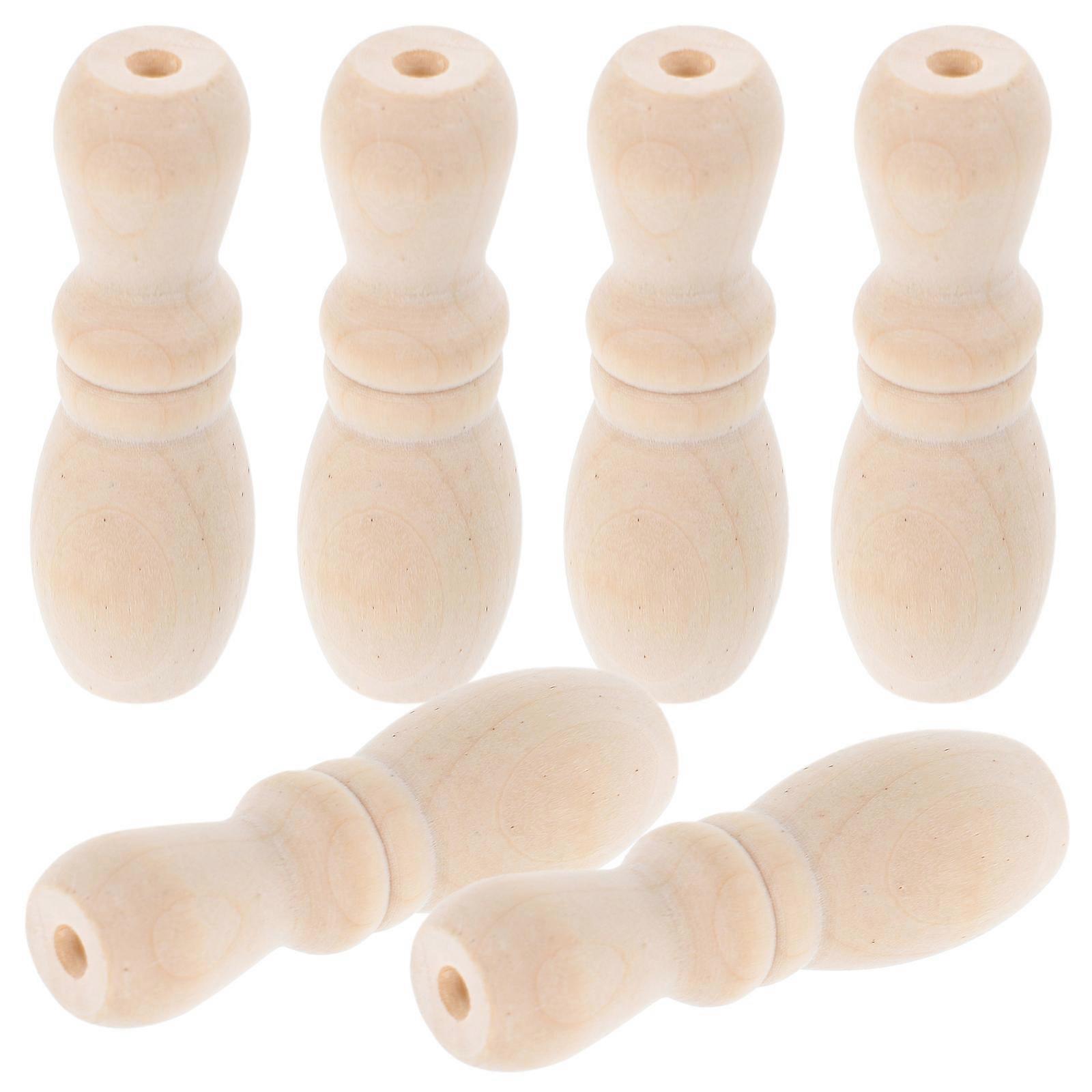 Wooden Blind Cord Tassel Knobs for Blinds 18Pcs Vase Shape Pulls