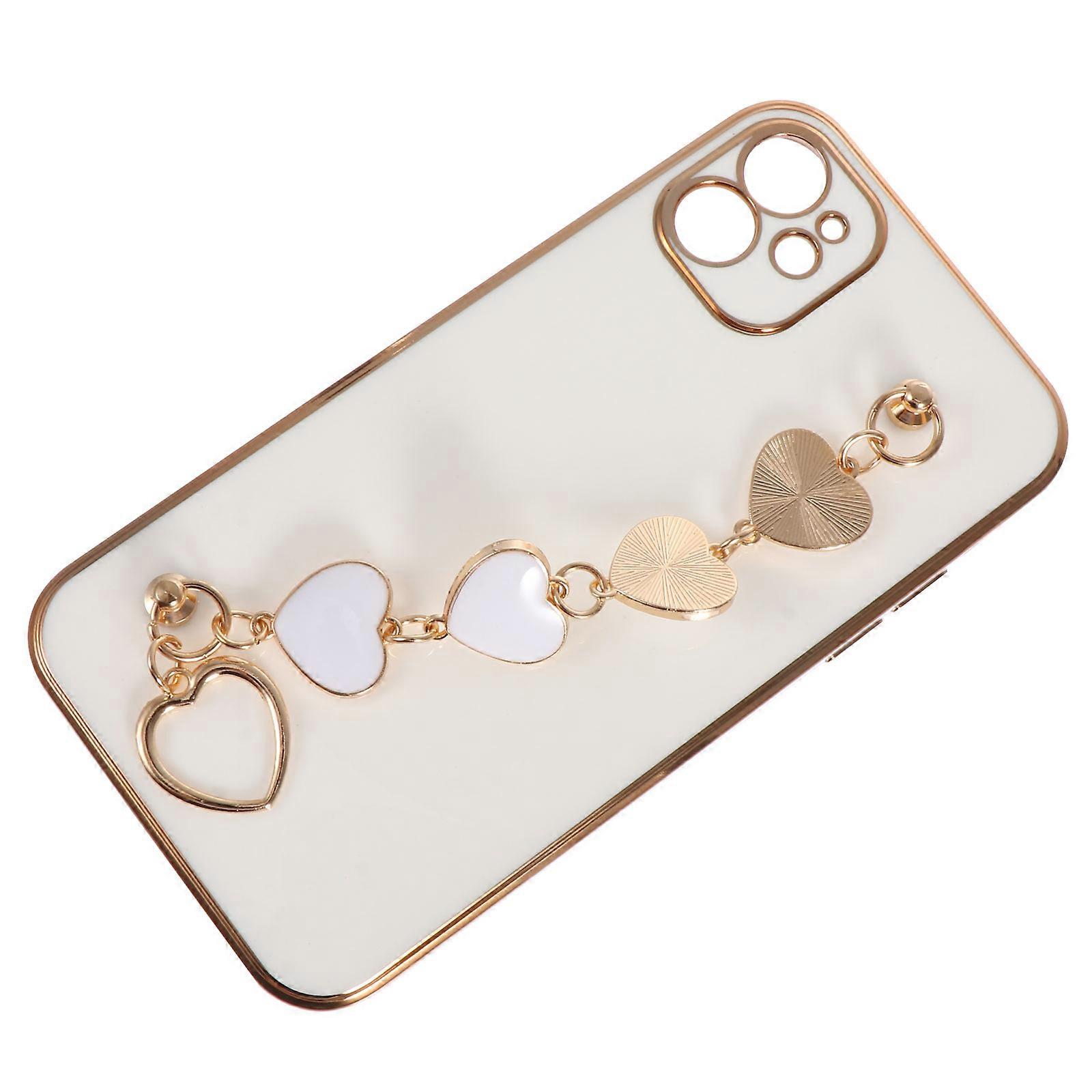 Phone Protector Case for 11 with Heart Bracelet Design 2Pcs