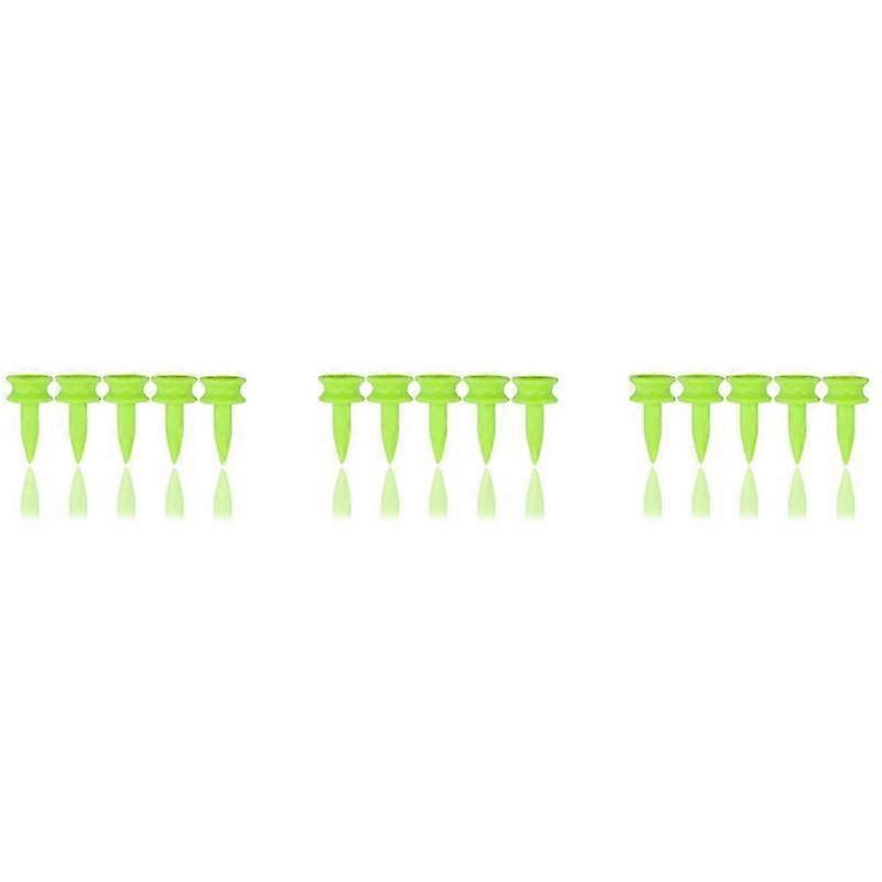 Golf Tees 0.86 Inch 300 Count Plastic Golf Castle Small Tees(Green)