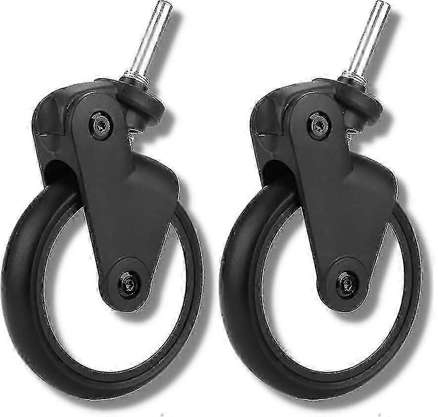 גלגל לעגלת תינוק, גלגל קדמי גומי של Babyzen Yoyo, אביזרי לעגלה ל-Yoya Vovo, עגלת ילדים עם כלים (זוג קדמי 1) - good-yvan