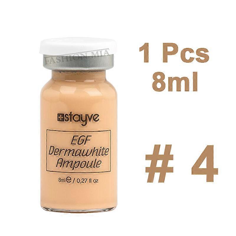 1 vials 8ml Stayve BB Cream Glow Starter Hyaluronic Acid Essence Foundation Add Niacinamide/Peptide Semi Permanent Foundation