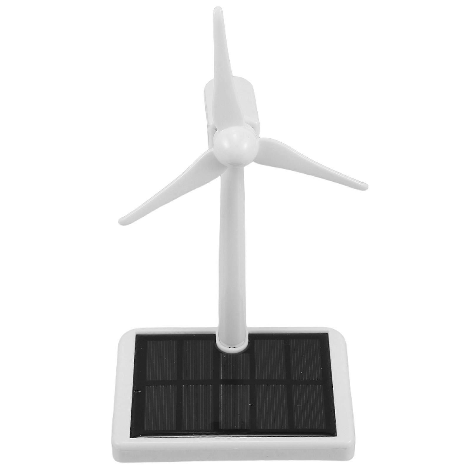 Windmill DIY Ornament Solar Powered Model for Kids Science Education 5Pcs