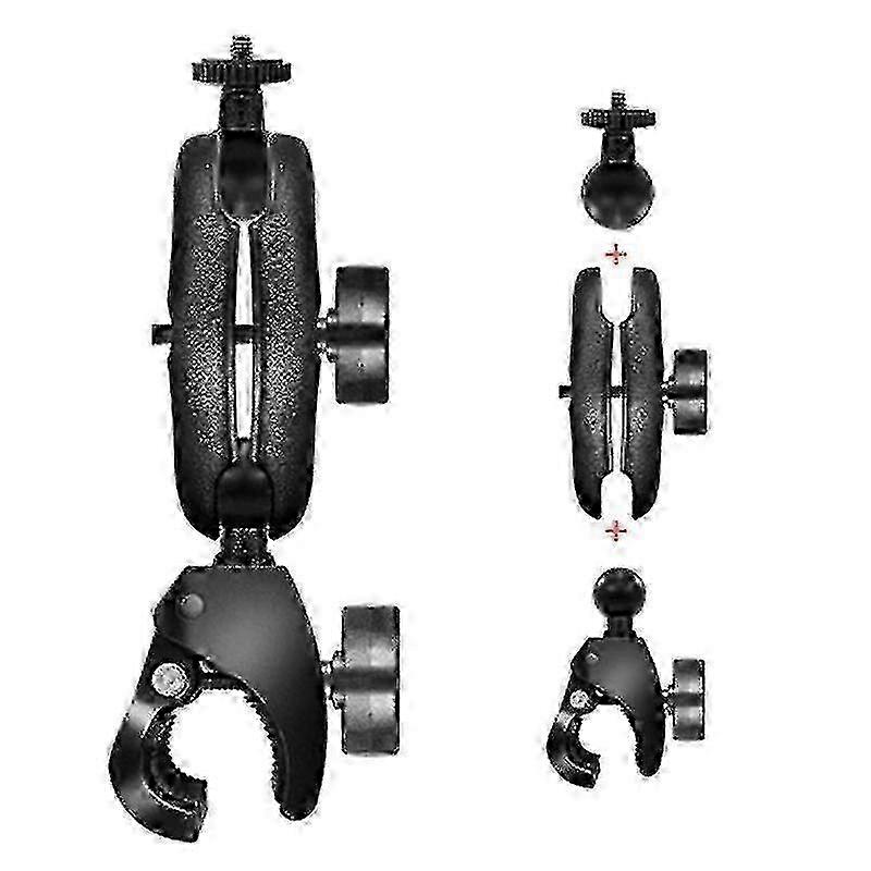 Rear View Mirror Camera Holder For Bicycle Handlebar Mount - Compatible With Insta 360 One/one X/osmo/hero