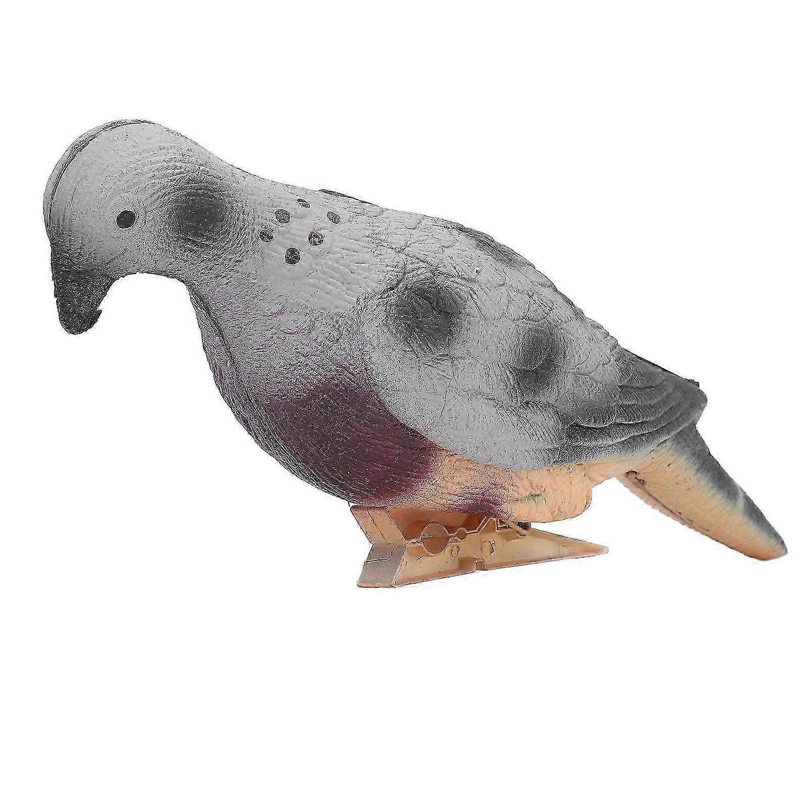 Pigeon Archery Target High Simulation Dove Shape 3D Animal Archery Target with Clip for Training Shooting Floral