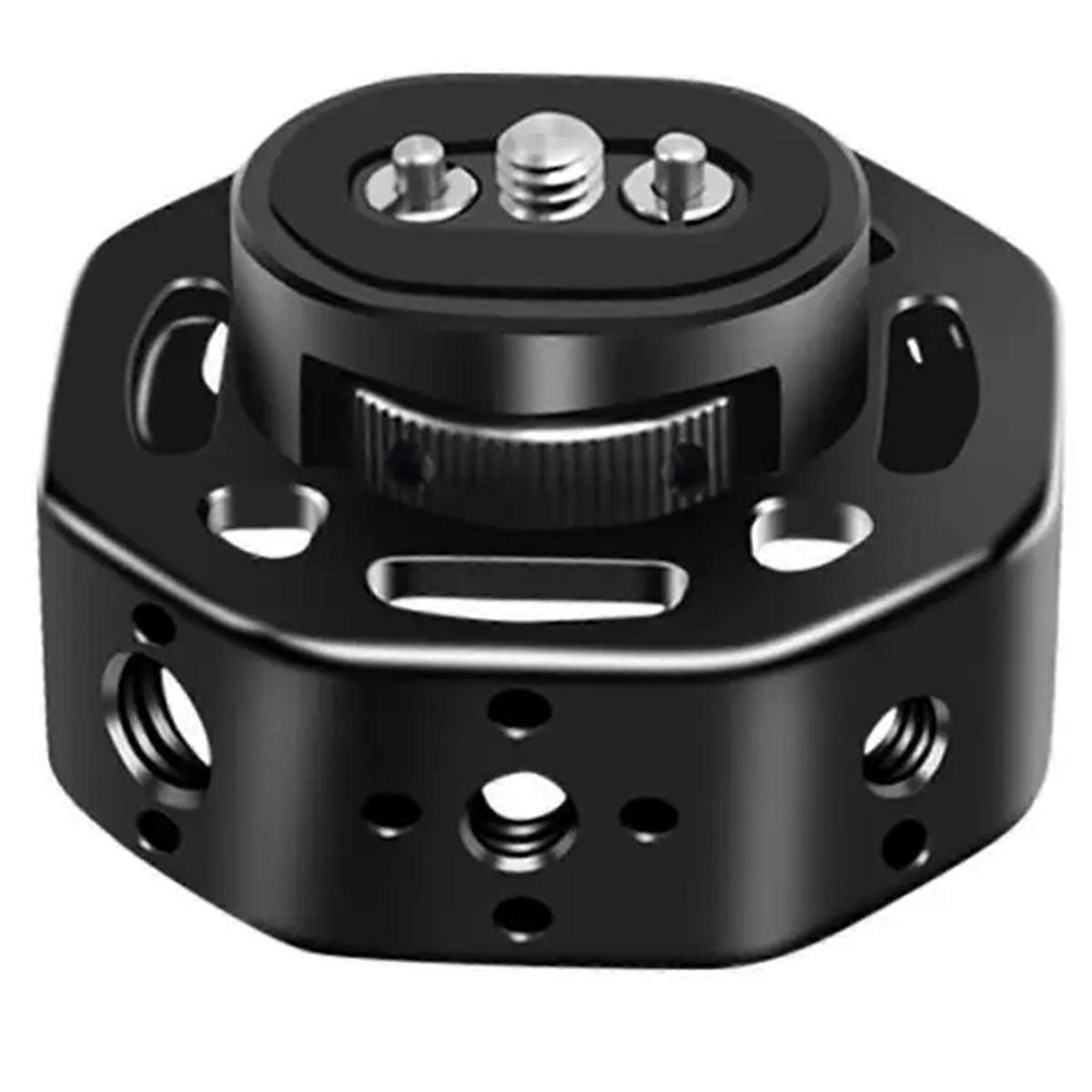 Side Handle for DSLR Camera Cage Video Rig with 1/4 3/8 Threads Position Pins Universal Quick Release Handgrip