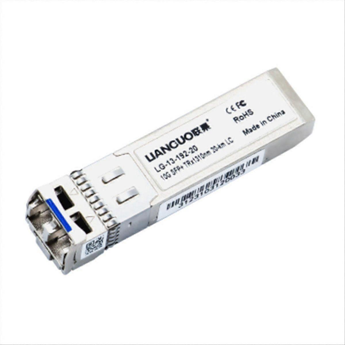 LIANGUO 10G SFP+ Fiber Module Transceiver 20KM DDM LC Optical Fiber Module Single Mode for HORACO S