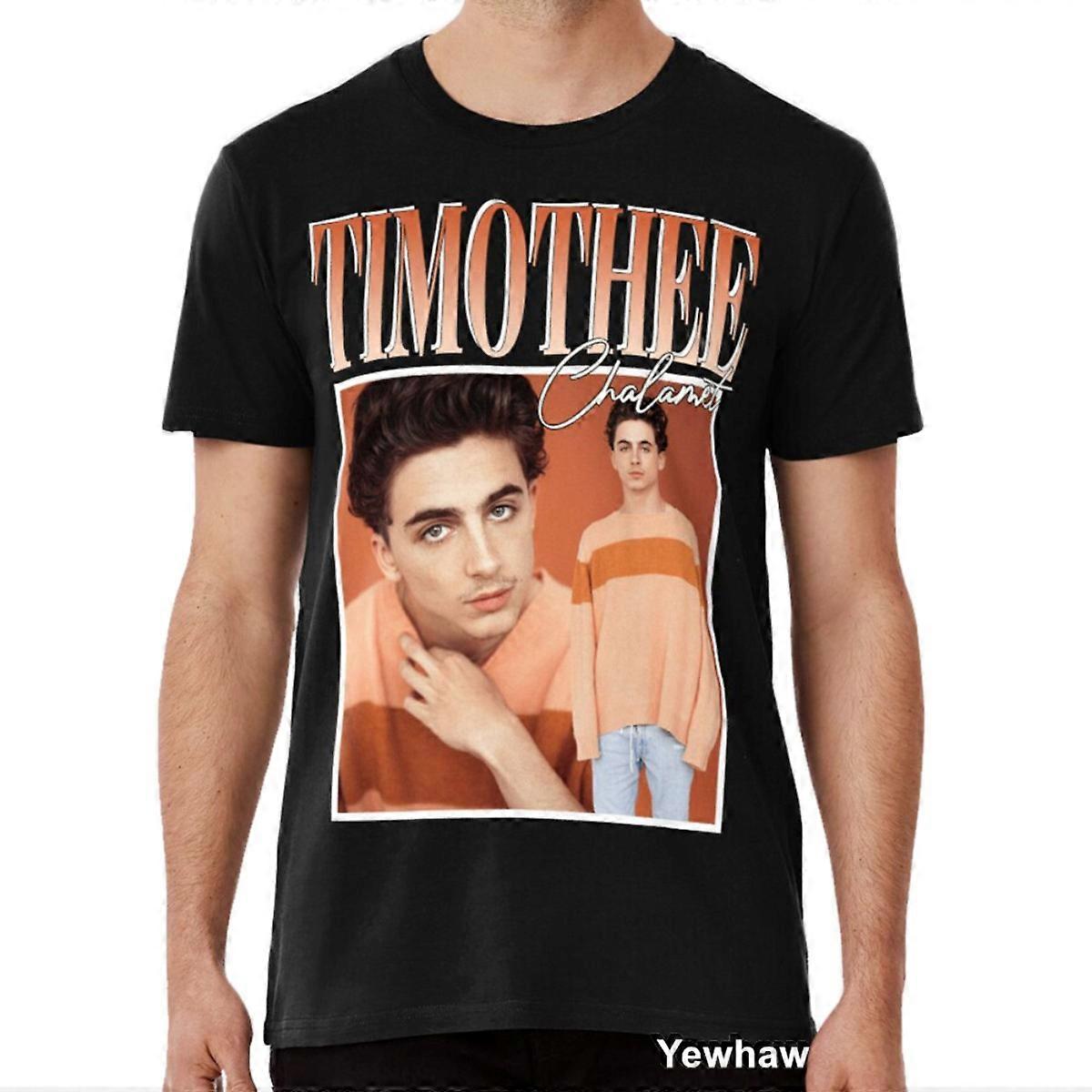 Timothee Chalamet retro T shirt