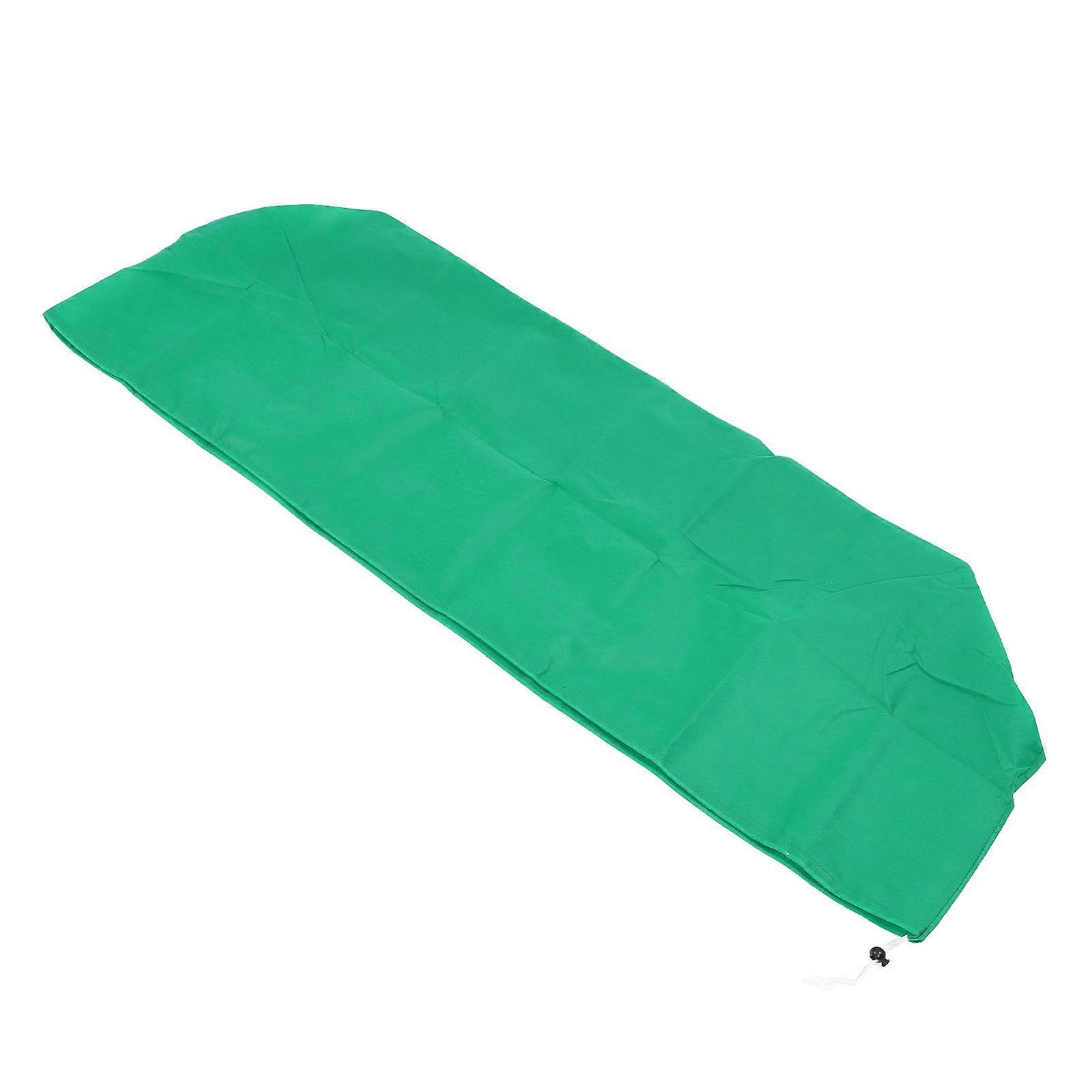 3Pcs Rectangular Plant Protection Cover with Elastic Cord Winter Freeze Proofing Frost Prevention for Planting Box Green 