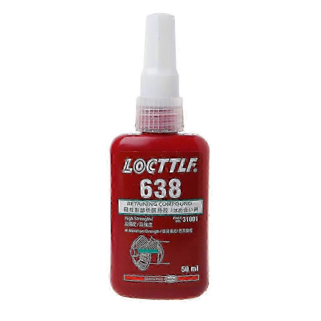 z 638 Retaining Compound Thread locker 50ml Adhesive Glue for Bearing Flange Hose Red