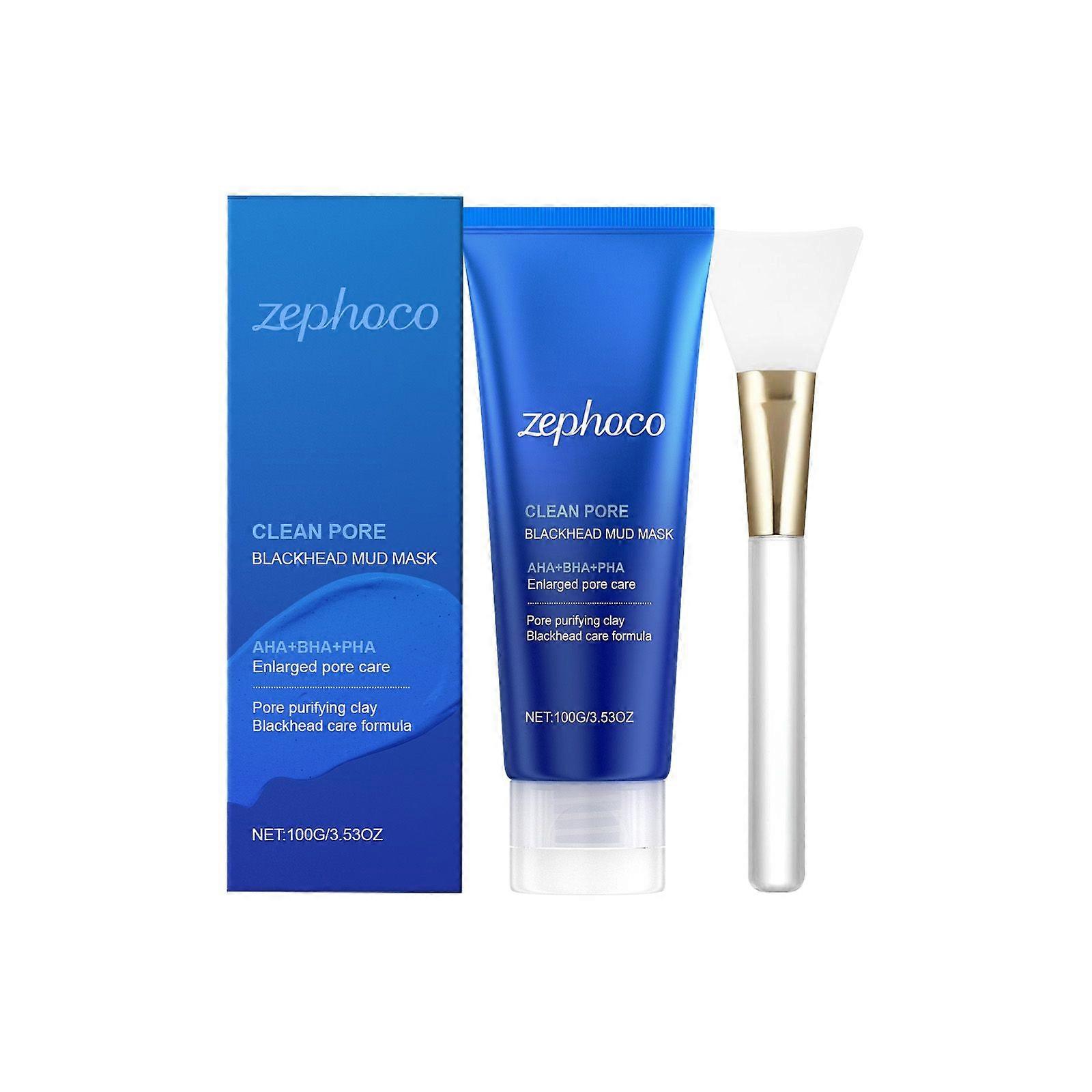 Zephoco Blackhead Cleansing Mud Film Is A Gentle Care, Oil-Control, Refreshing And Non-Greasy Cleansing Mud Film That Hydrates And Moisturizes