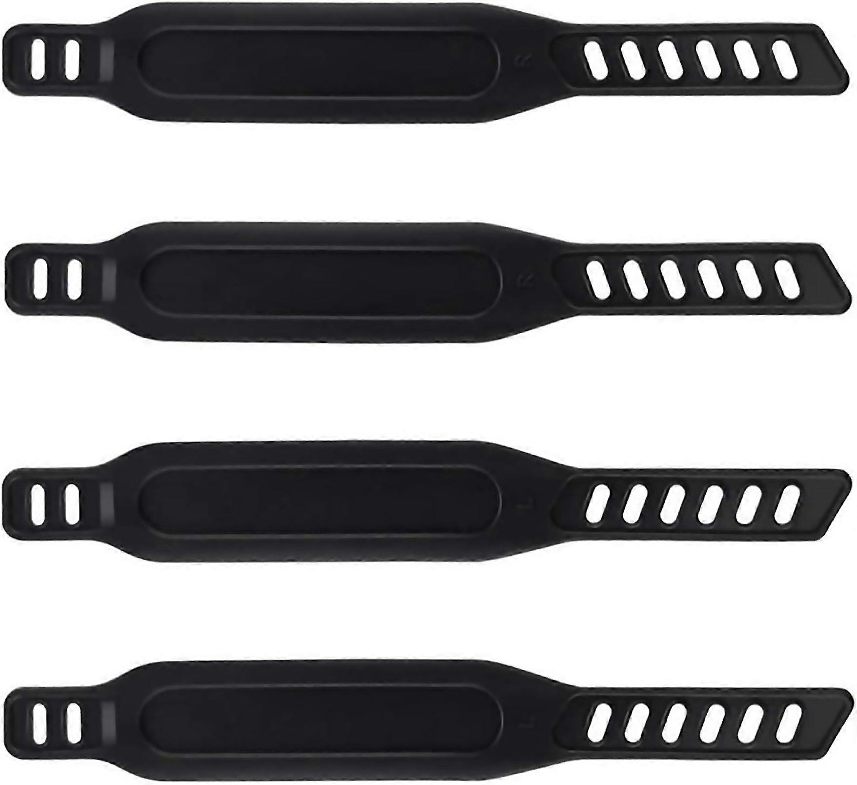 For 4 Pcs Bike Exercise Pedal Adjustable Strap Universal Pedal Straps Fixed