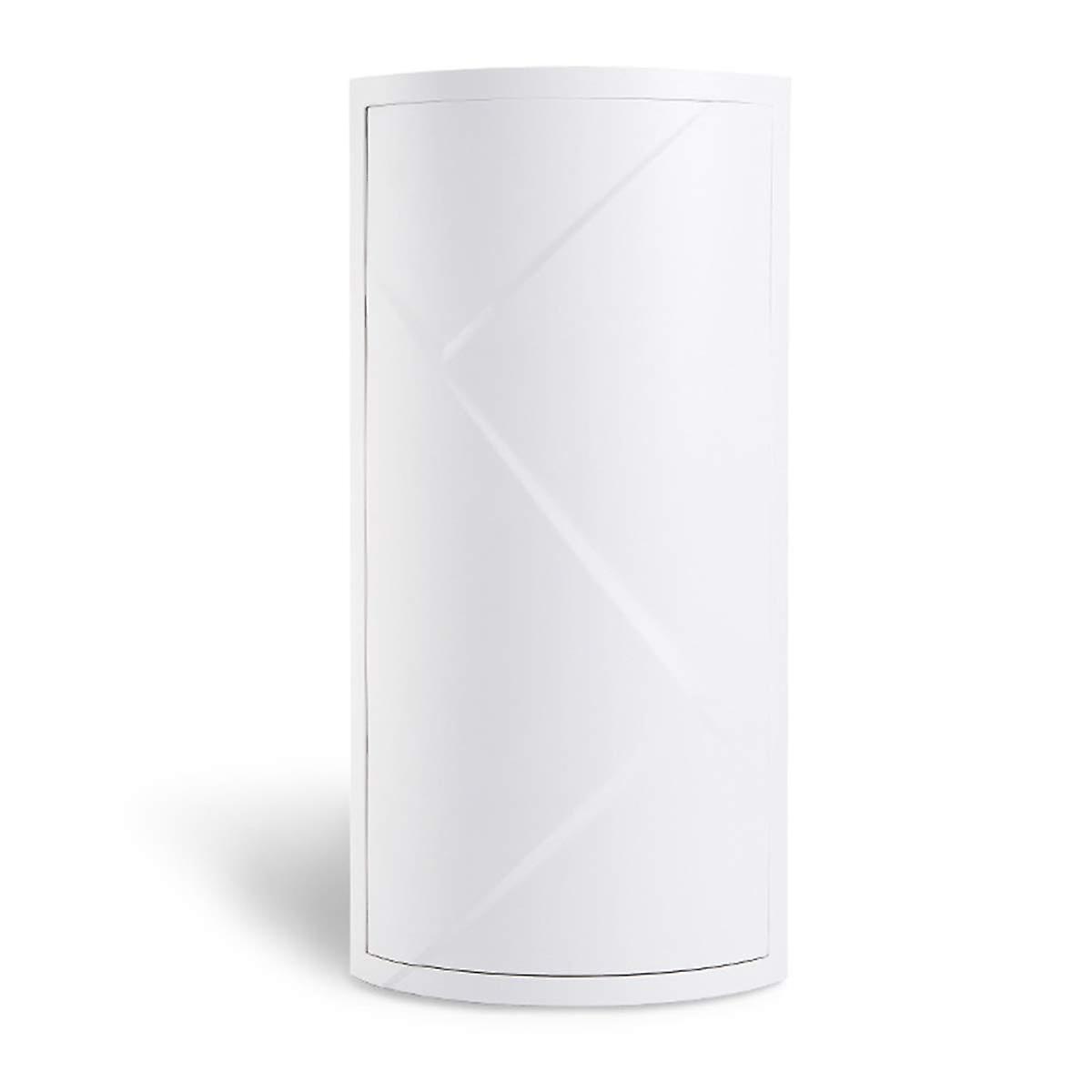 360 Degree Rotating Makeup Organizer Shower Corner Shelf Waterproof Triangle Shelf MultiLayer Rack White Cabinet M