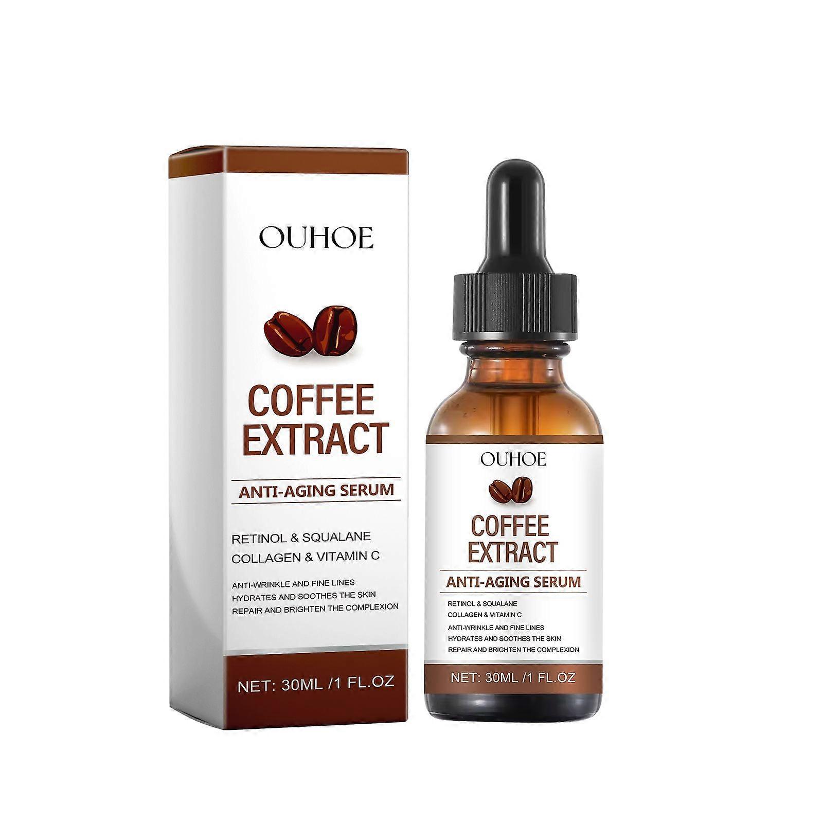 OUHOE Caffeine Face Anti-Wrinkle Serum,