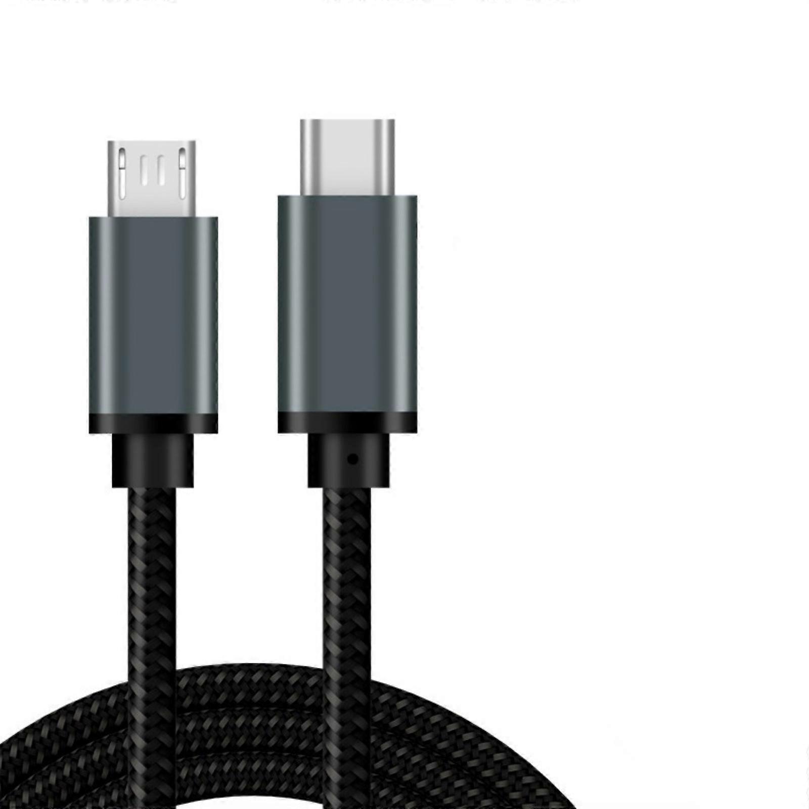 Quick Charging 2.4A Type C To USB Data Cable with 480Mbps Transmission Speed OTG Compatibility for Mobile Devices  Lead ash net