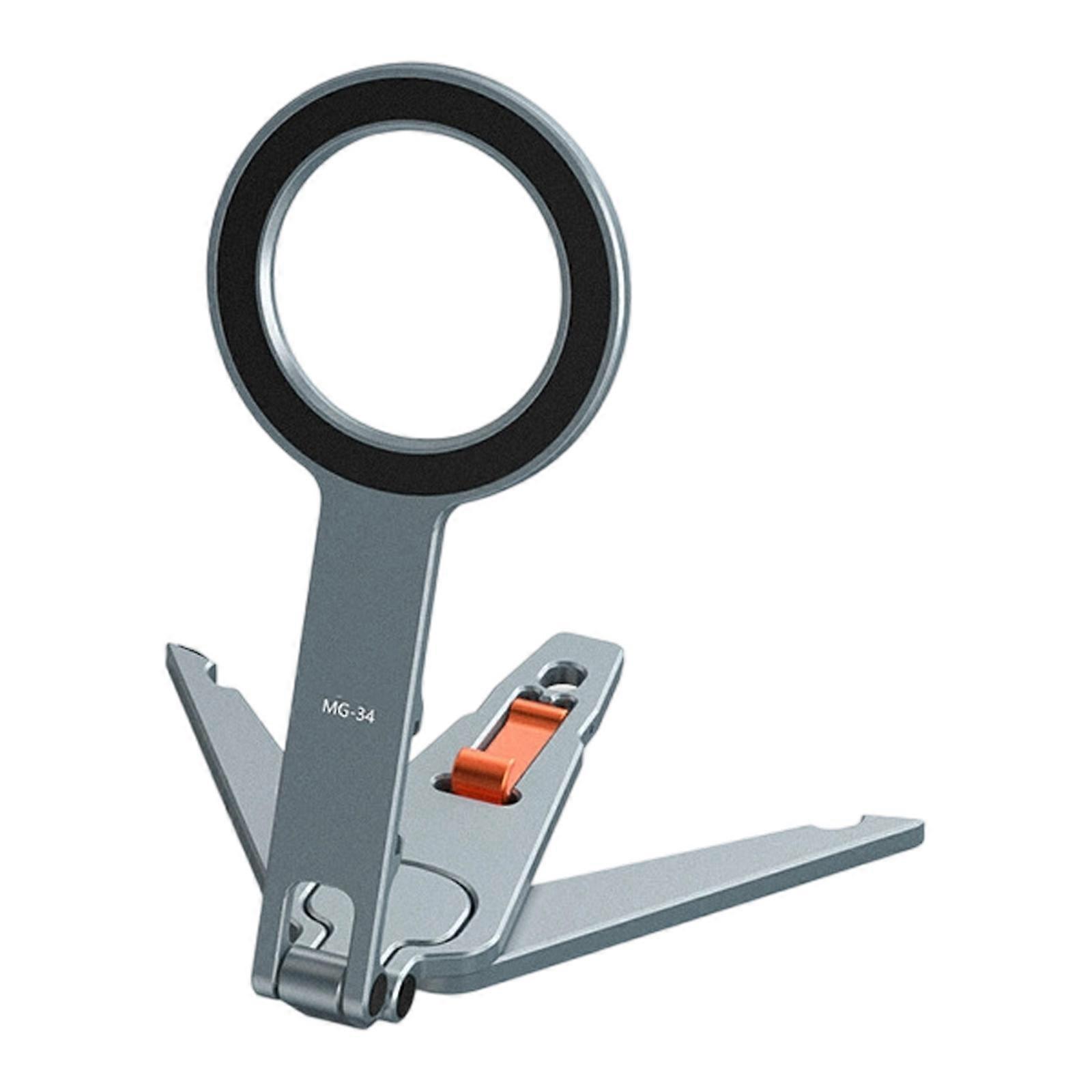 Multiple Angle Magnetic Phone Stand Tripod Featuring Cold Shoe Adapters & 1/4 Screw Hole Aluminum for Content Creators Multicolor