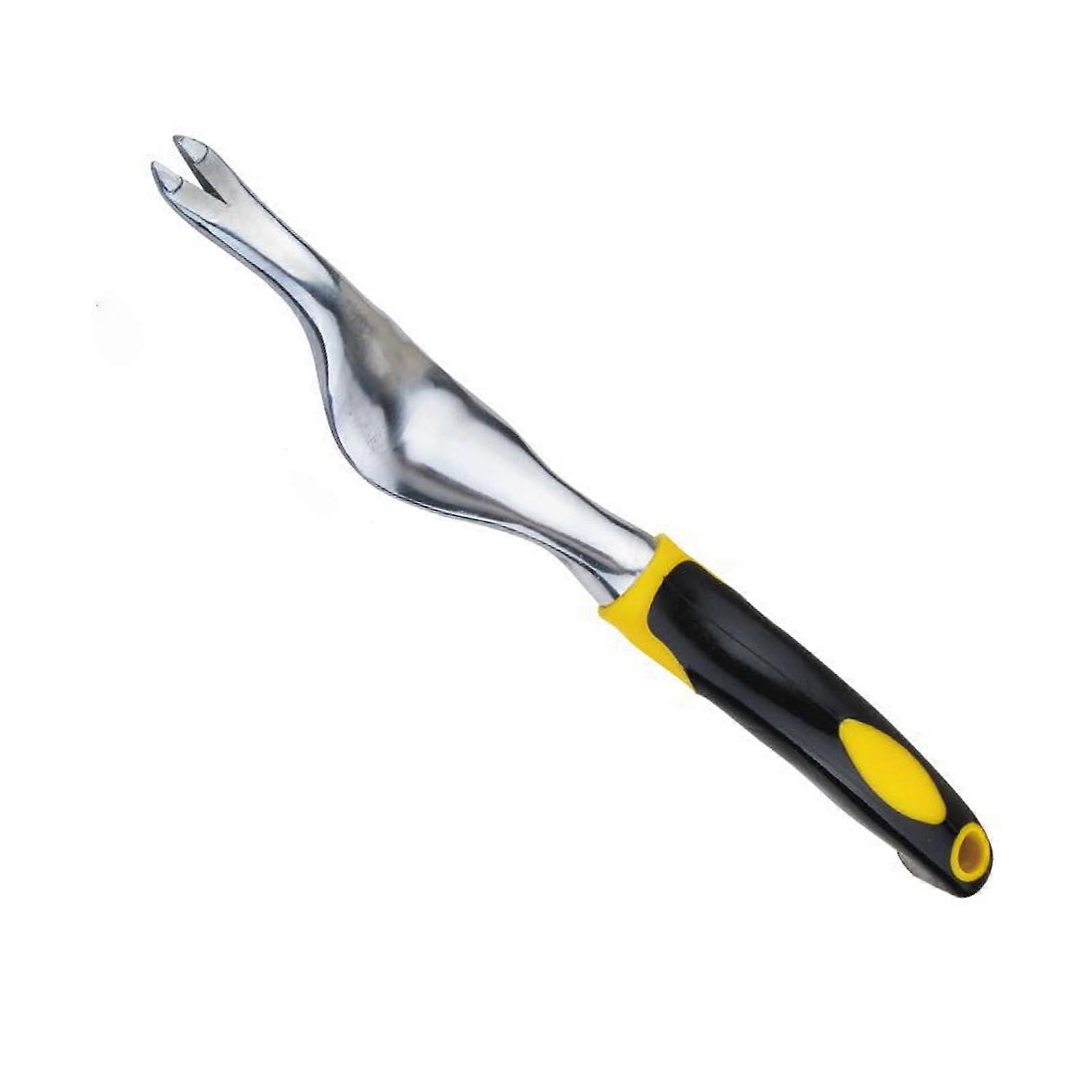 Lightweight Ergonomic Easy To Use Transplanting Weeder With Bright Green Design Quickly Eliminates Root Stems And Leaves  Yellow