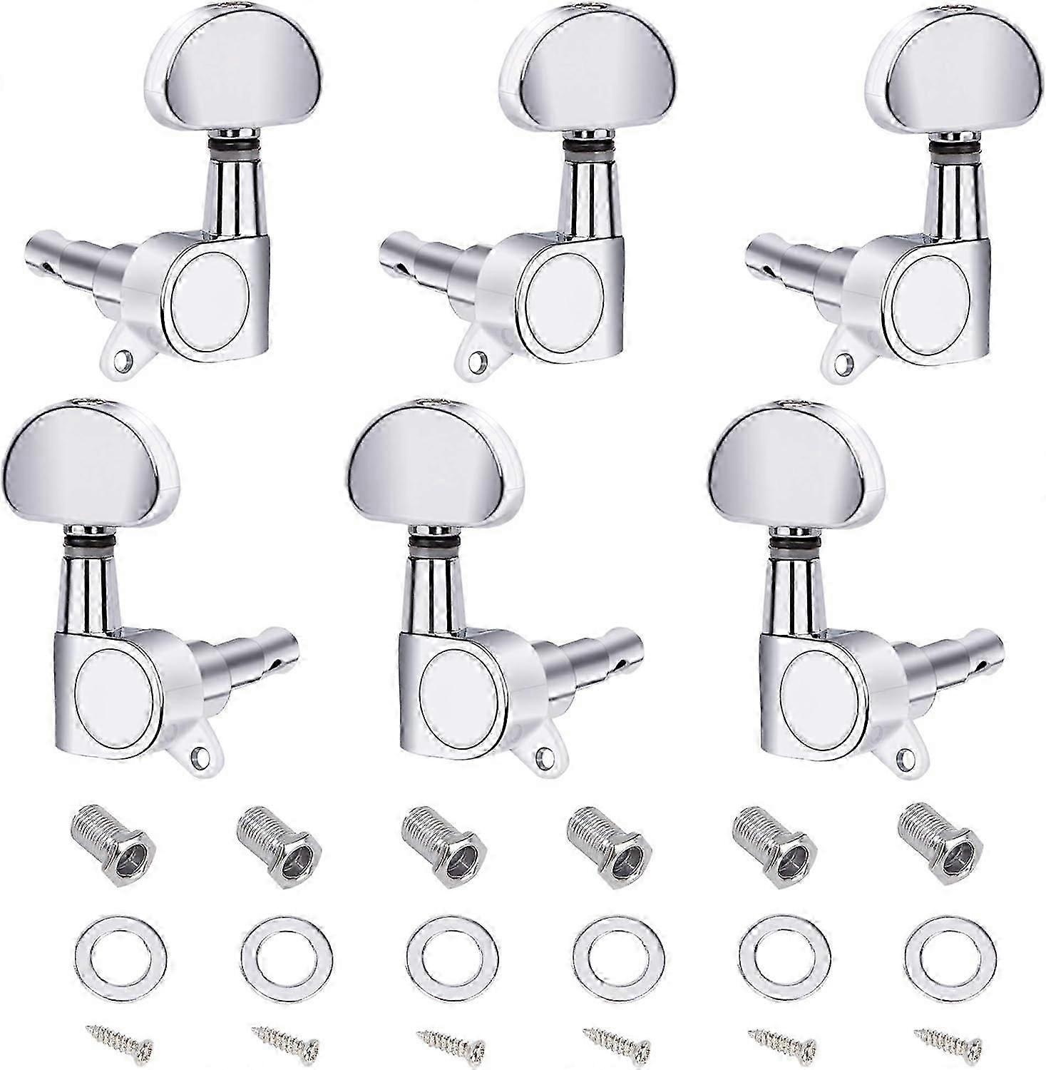 guitar tuner knobs 6pcs 3L3R replacement parts for headstock