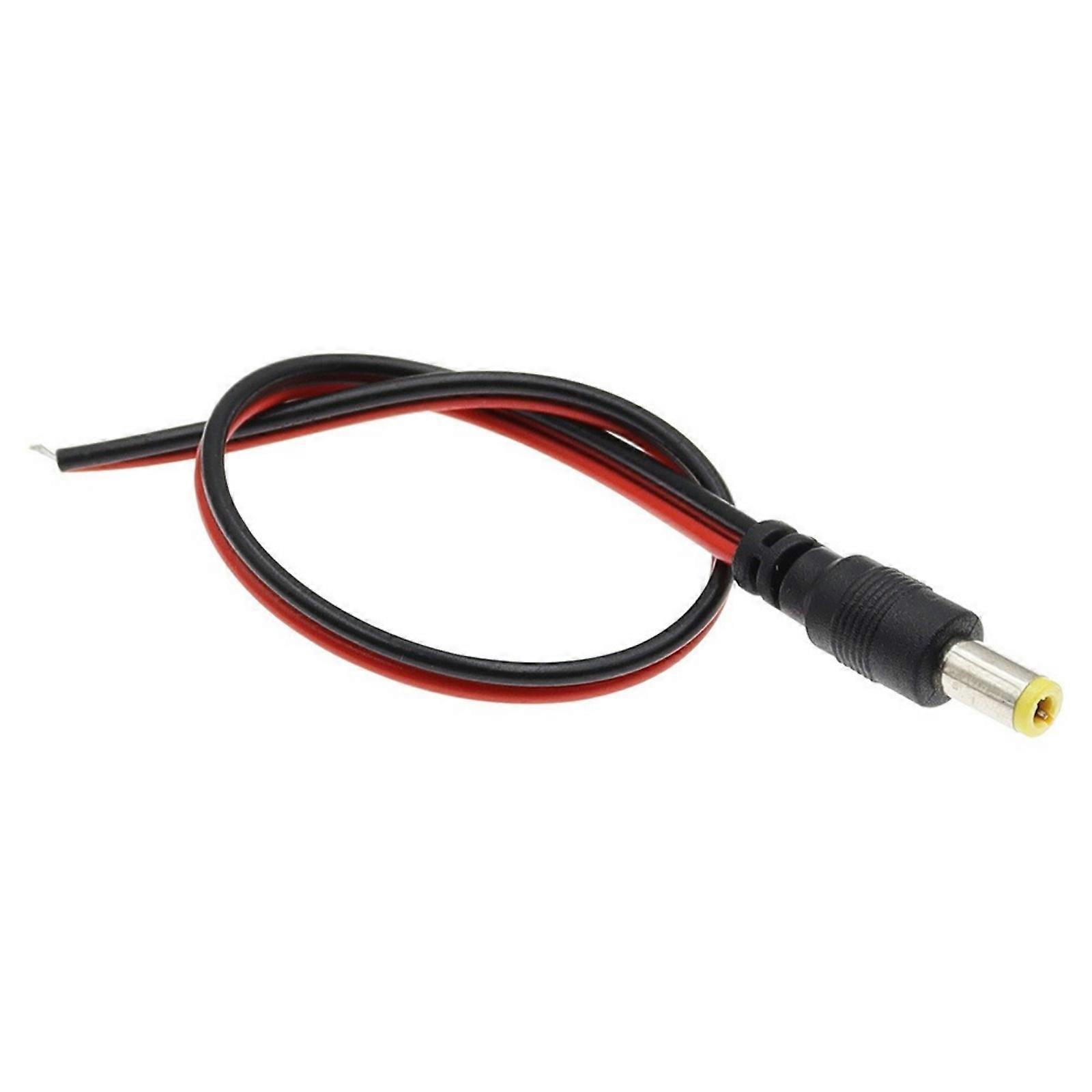 High Conductivity DC5.5x2.1mm Cable Wiring Line For Security Systems LED Lights Multicolor