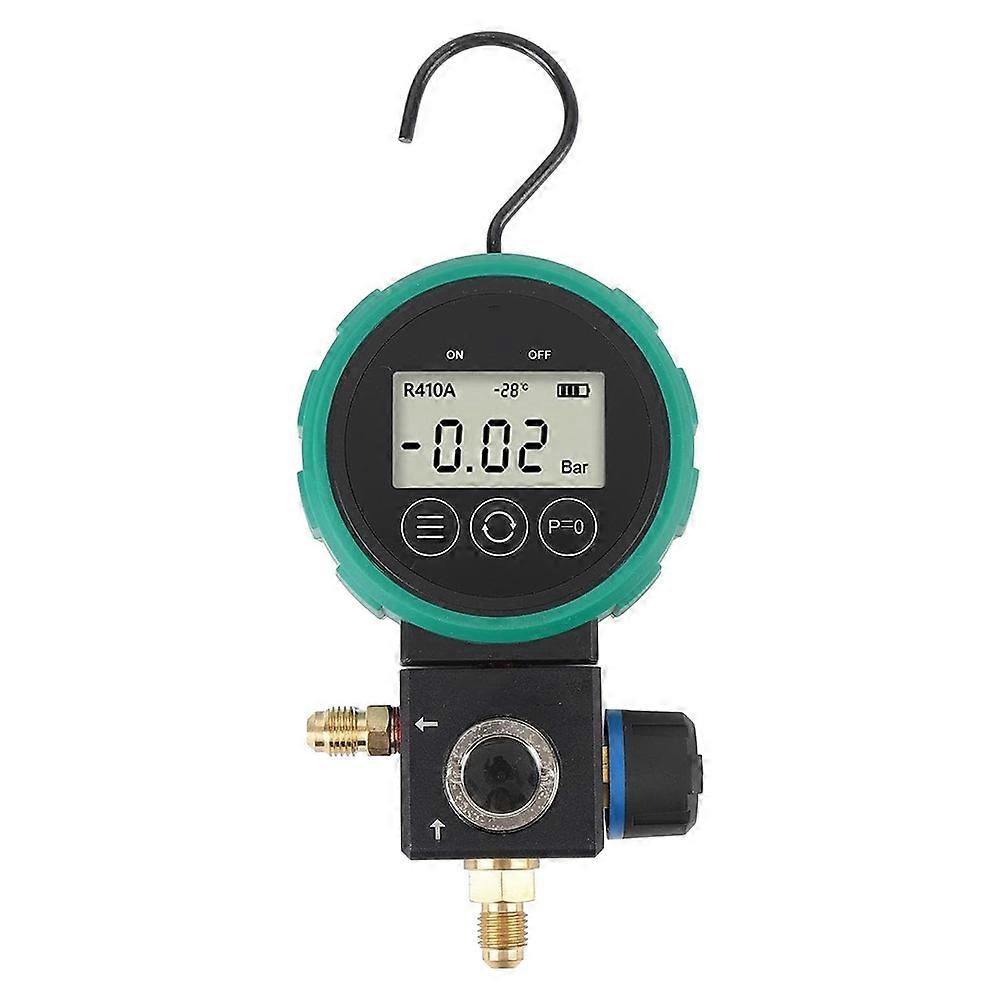 Digital HVAC Vacuum Gauge Tester with Timed Shutdown, Ergonomic Hand Wheel, High Accuracy Sensor for Refrigeration