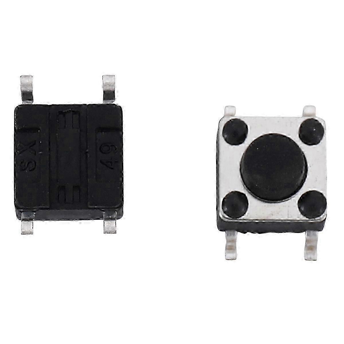 f 50 Pcs 6x6x5mm 4-Pin DIP Through Hole Momentary Tactile Push Button Switch