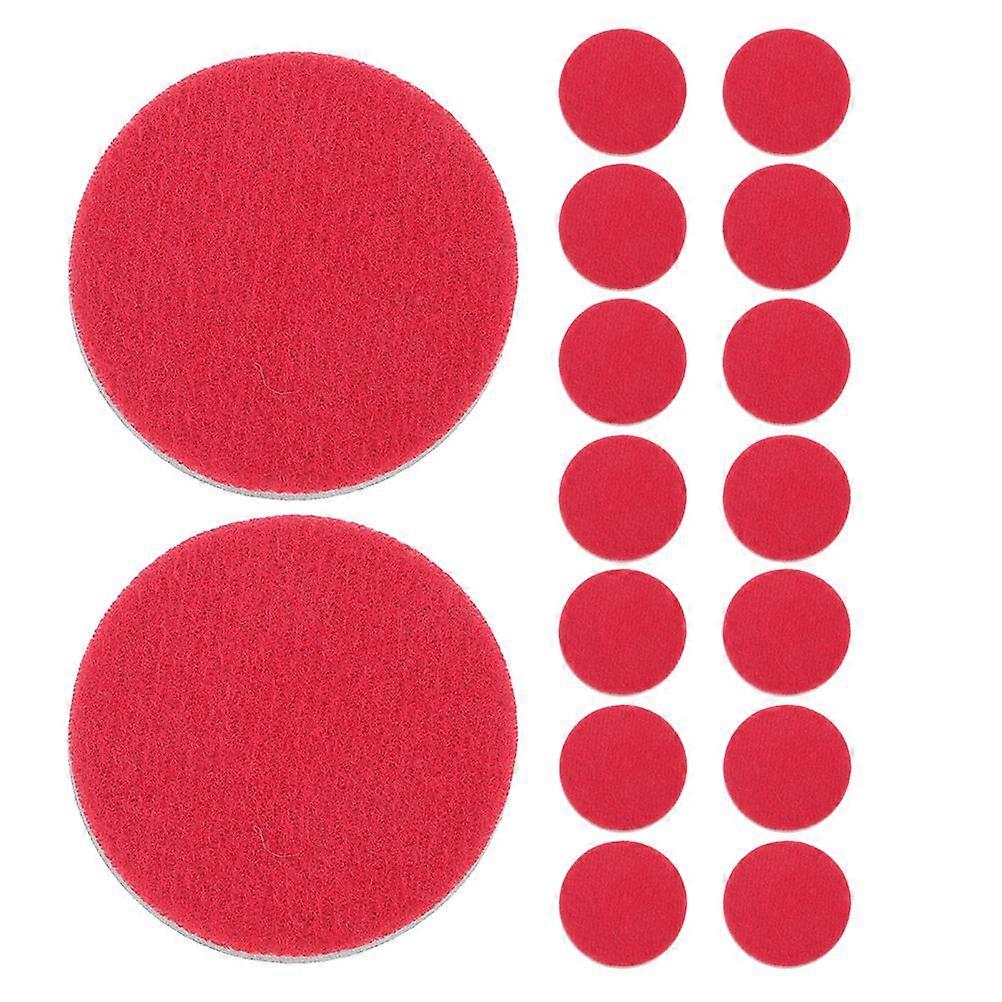 16pcsボウリングボールサンディングパッド:ボウリングボールのメンテナンスのためのプロの研磨およびクリーニングアクセサリー - スクラッチ修理のためのマルチグリットパッド