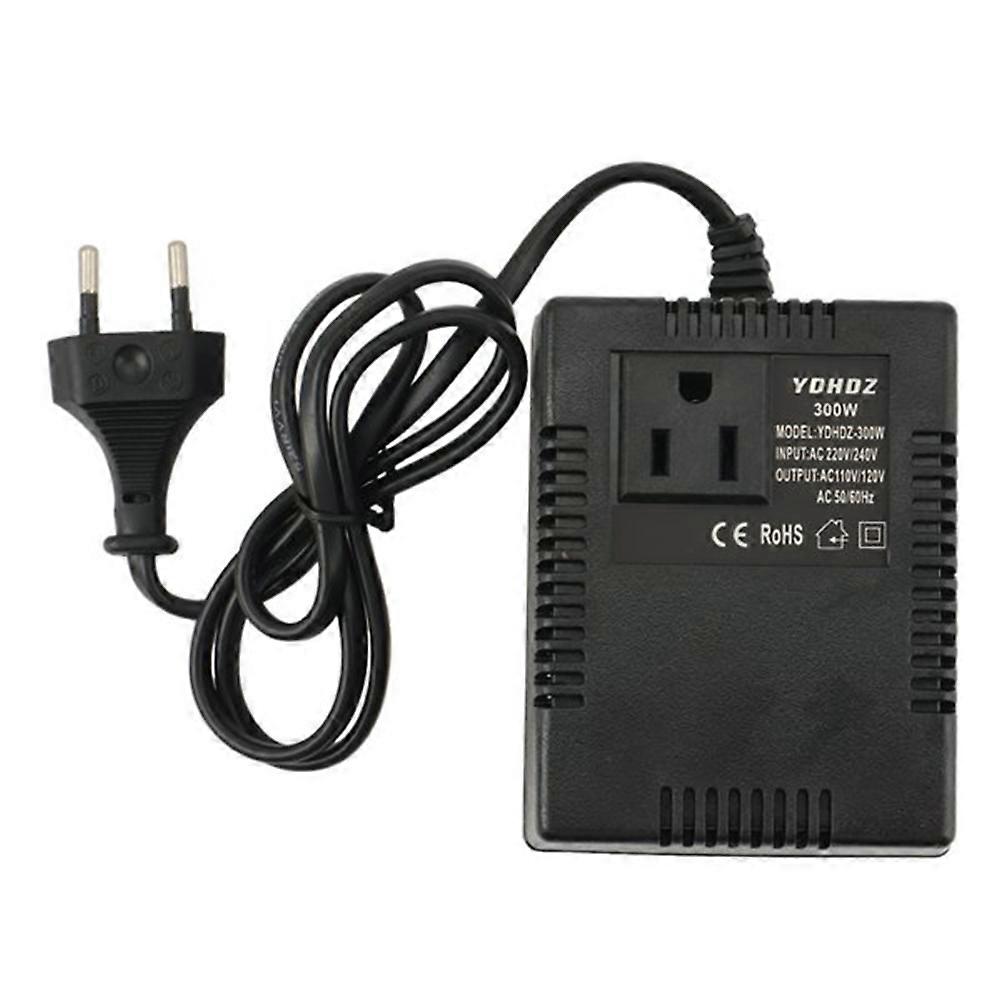 Power Transformer Voltage Regulator 220V to 110V Voltage Converter Step-Down Transformer 220 EU Plug Invert 300W