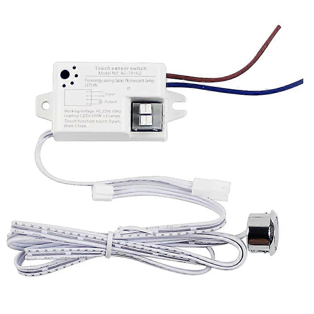 220V Cabinet Door Control Induction Sensor Wardrobe Smart Switch Support Open/Concealed Installation Single Door Control