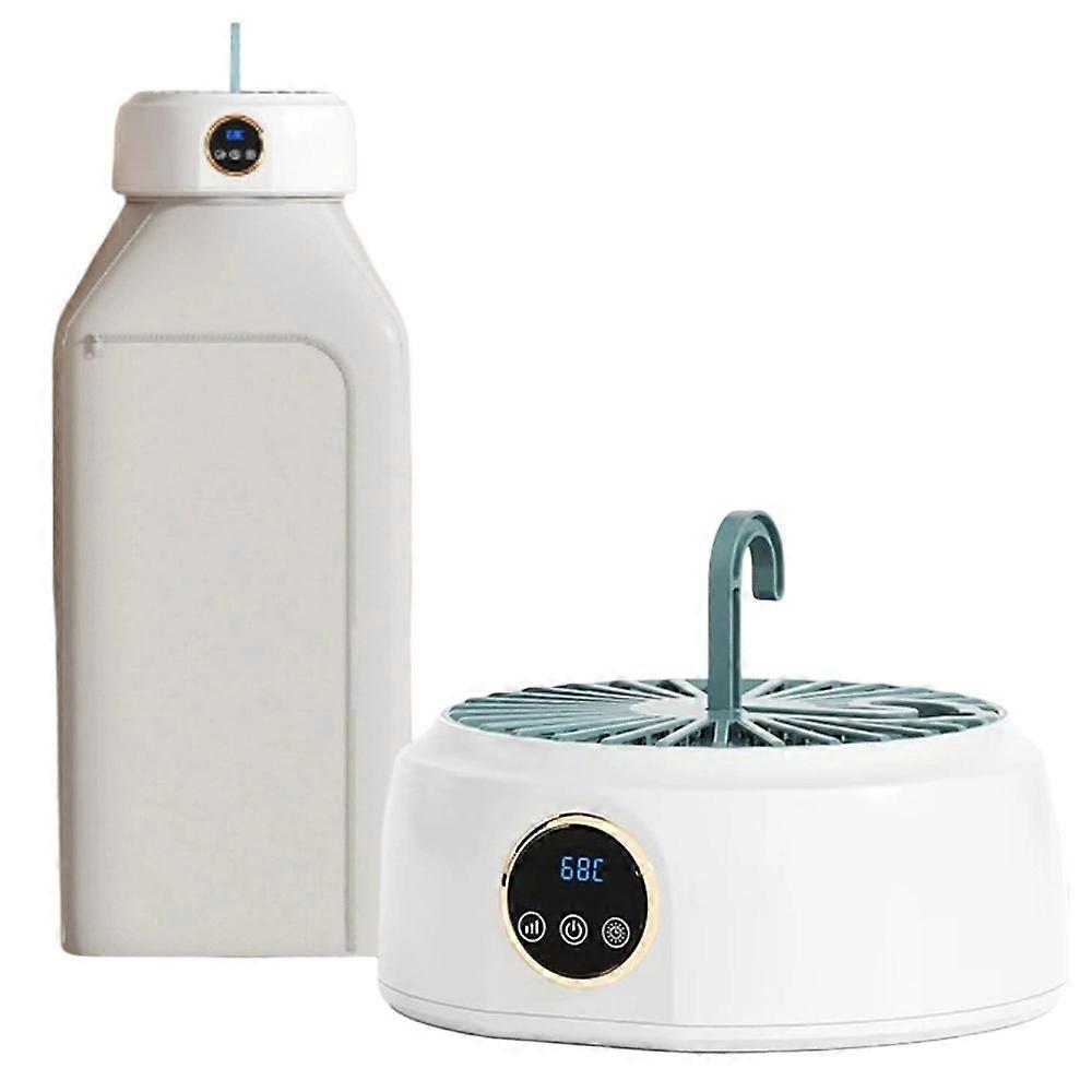 360° Circulation Foldable Clothes Dryer 68°C Constant Temp Drying Machine 10KG Large Capacity