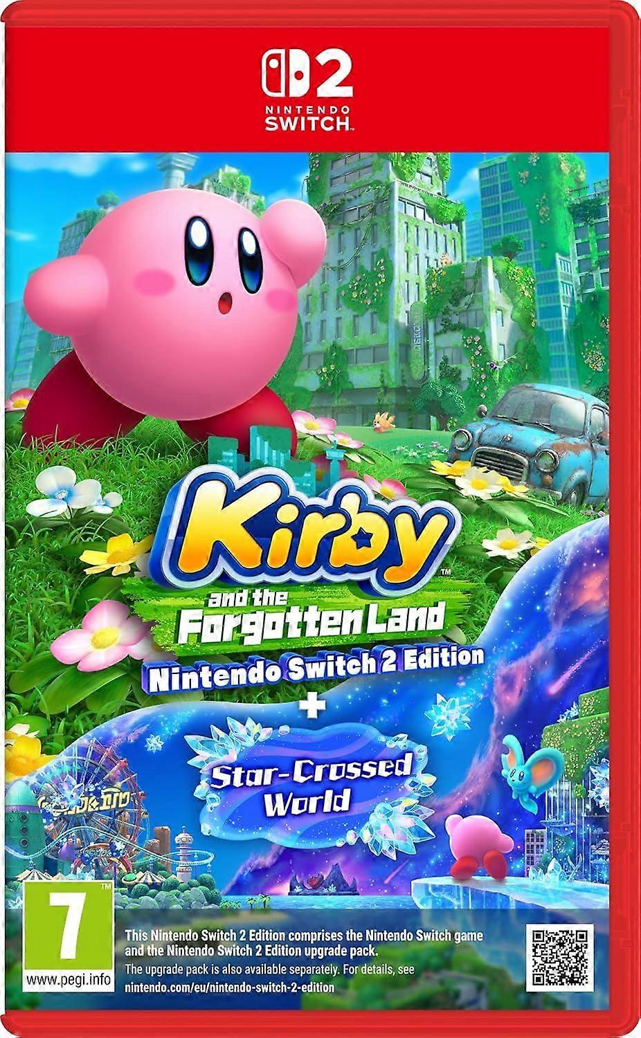 Kirby Forgotten Land  Starcrossed World Switch2 Game
