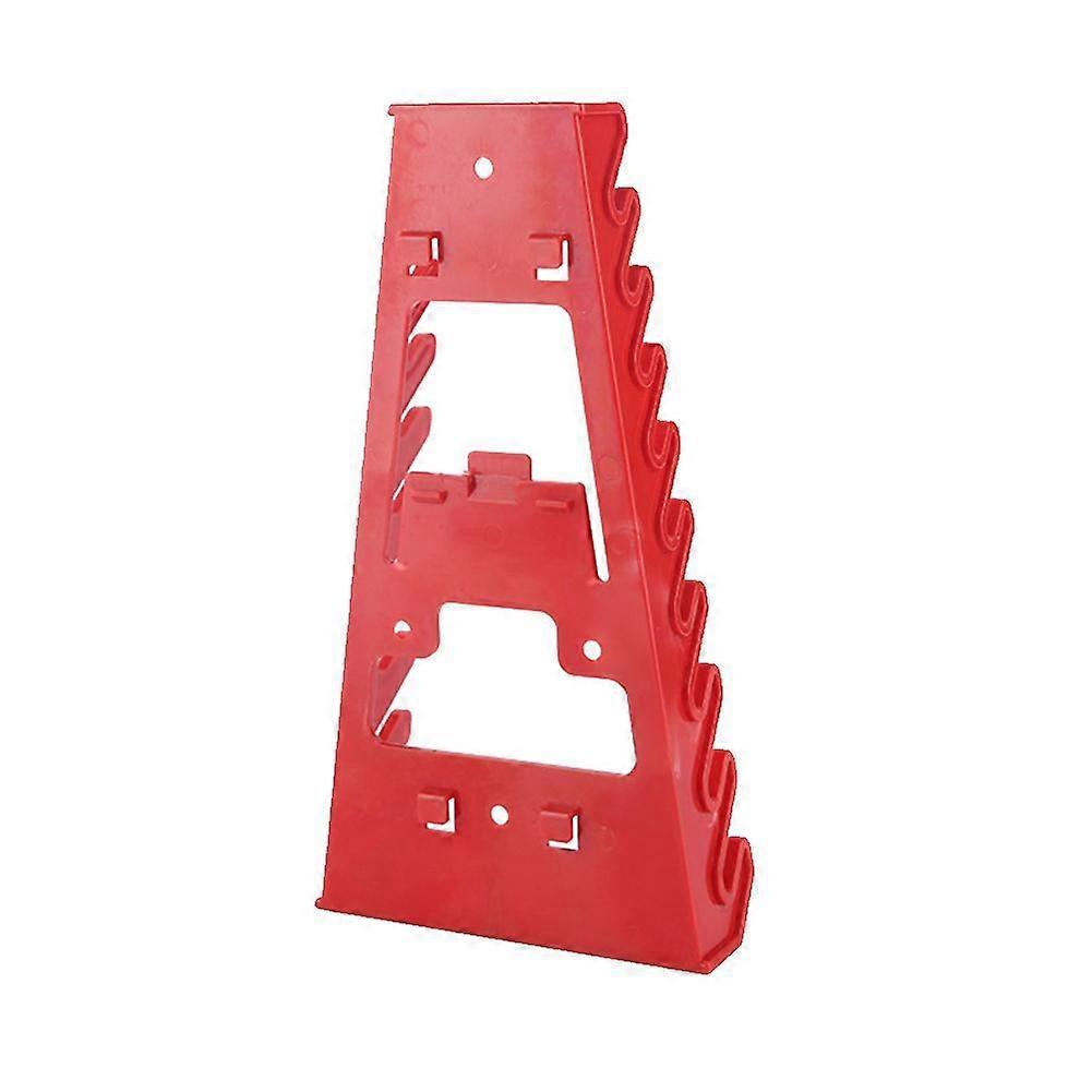 Crazyview Wrench Organizer Tray,Wrench Holder, Storage Rack Tray Tool Holder Tool Chest Organizer Remove and Store Wrenches Faster Red