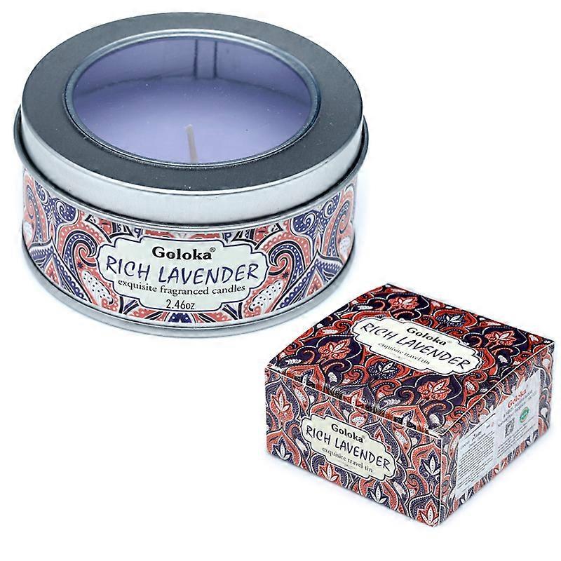 Goloka Wax Candle Tin - Lavender 1 Pack