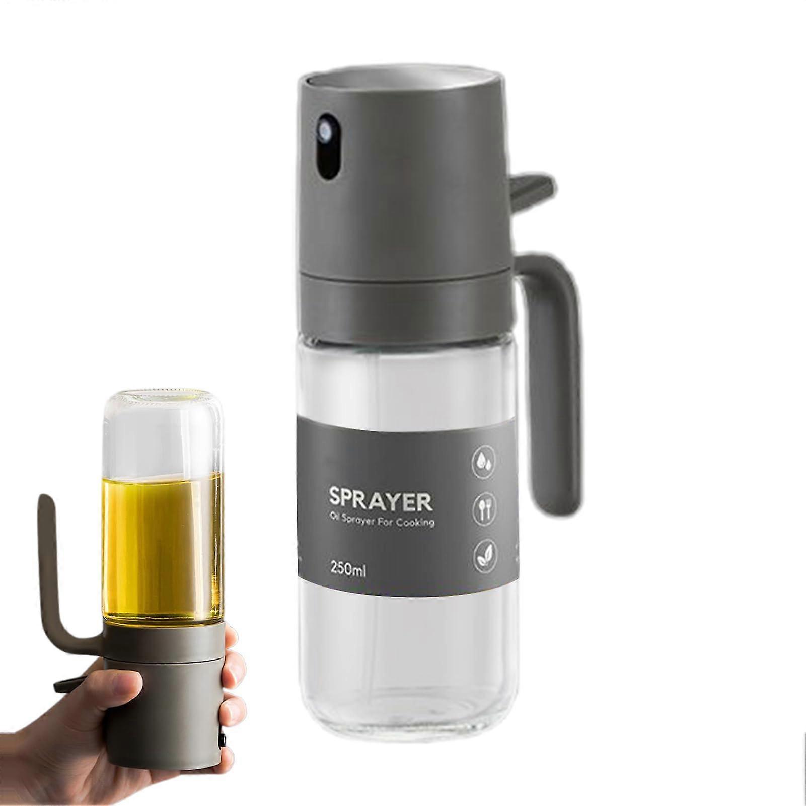 Cooking Oil Sprayer 250ml Olive Oil Spray Bottle with Precise Portion Control for Baking and Grilling