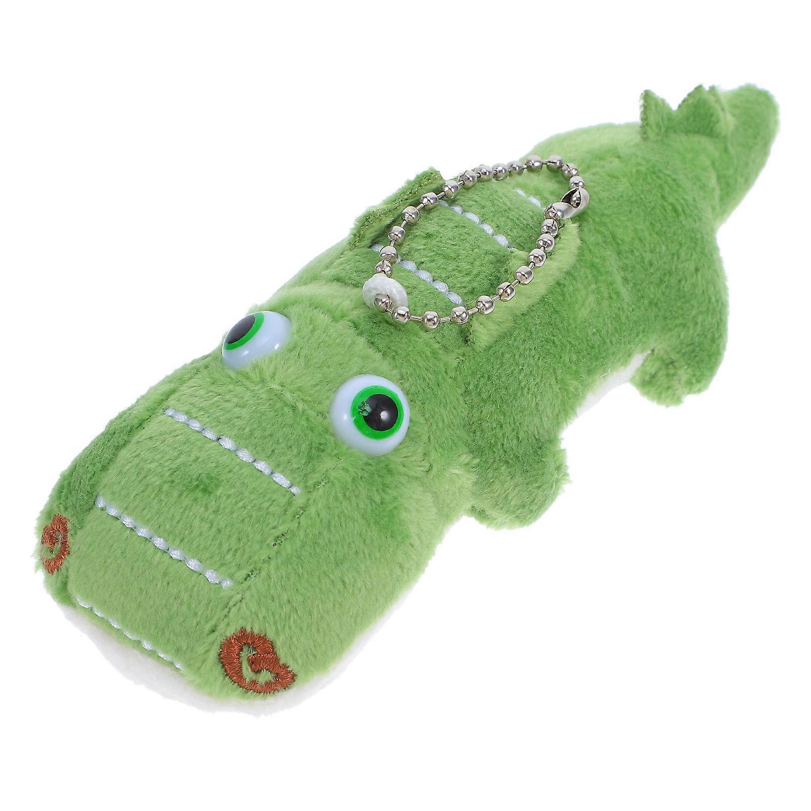 Stuffed Crocodile Plush Keychain for Car Lightweight and Portable