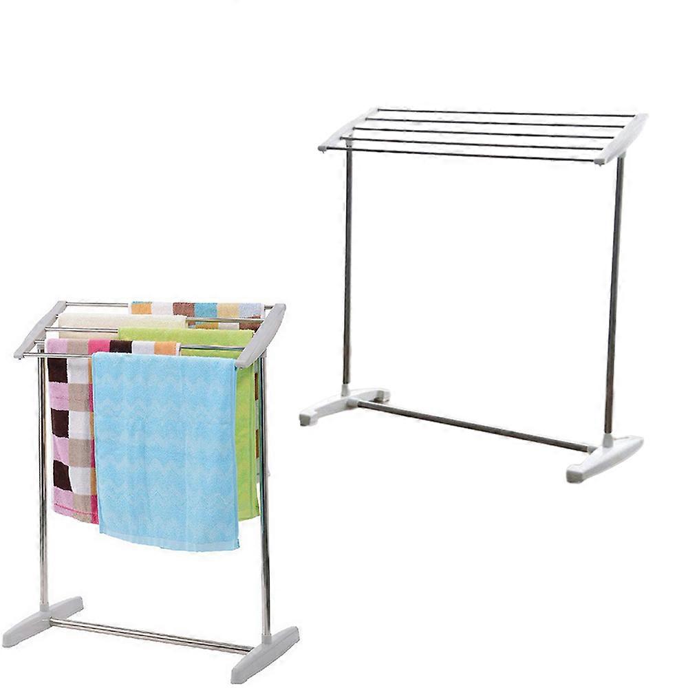 Foldable Stainless Steel Clothes Drying Rack Movable