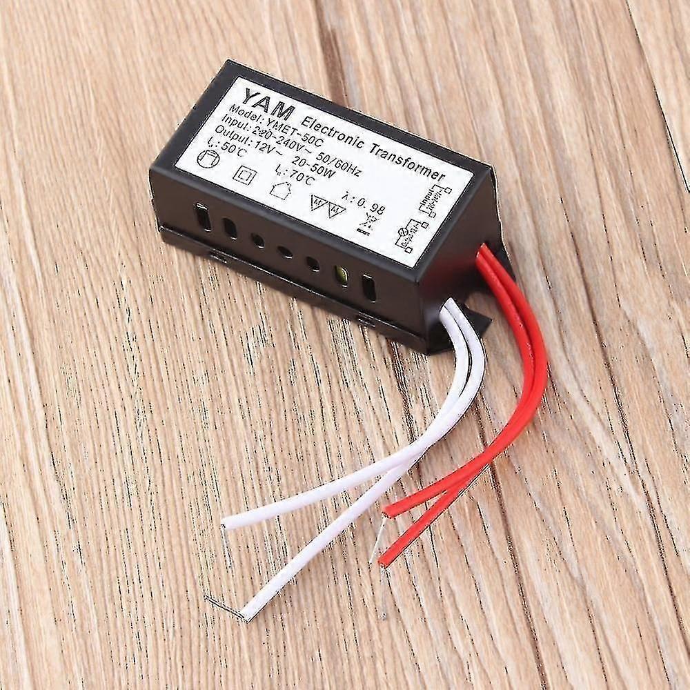 Ac 220v To 12v 20-50w Halogen Lamp Electronic Transformer Led Driver