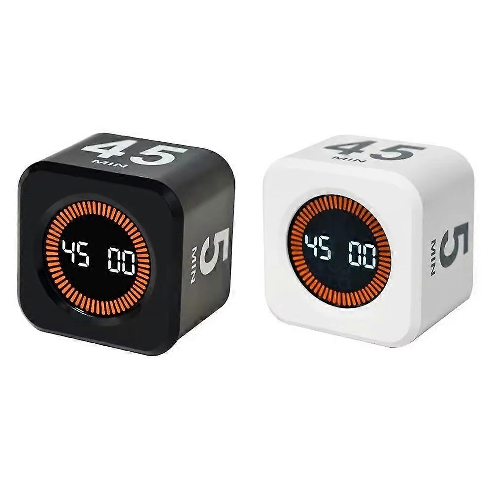 Timer Cube Timer Visual LED Display Time Kids Time Management Kitchen Countdown Timer