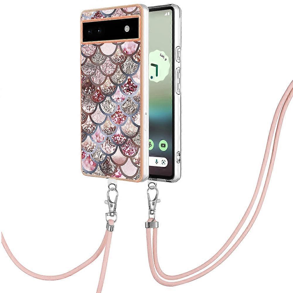 Electroplating IMD TPU Phone Case with Lanyard