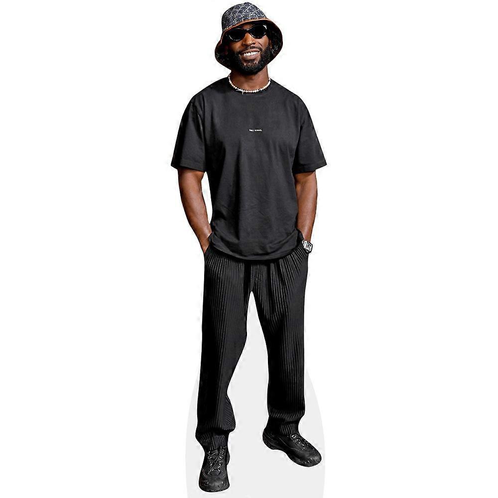 Tinie Tempah (Black Outfit) Cardboard Cutout (lifesize OR mini size). Standee. Stand Up.