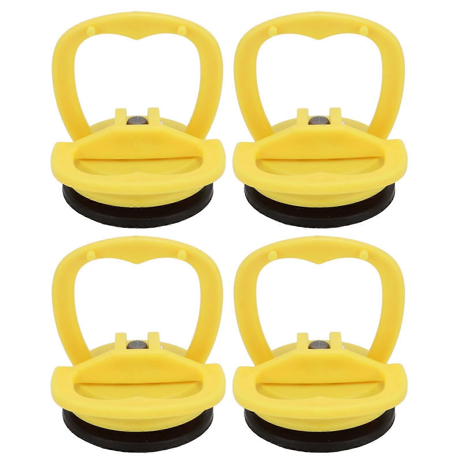 Suction Cup Tool Set with Powerful Pulling Force for Glass and Tile Moving, Ergonomic Grip, 4Pcs