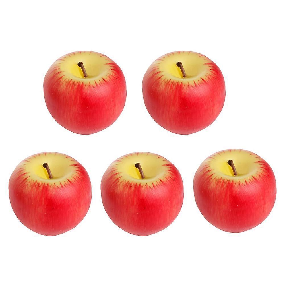 Candle Gift Artificial Fruit Apple Shape for Decoration Use 15Pcs