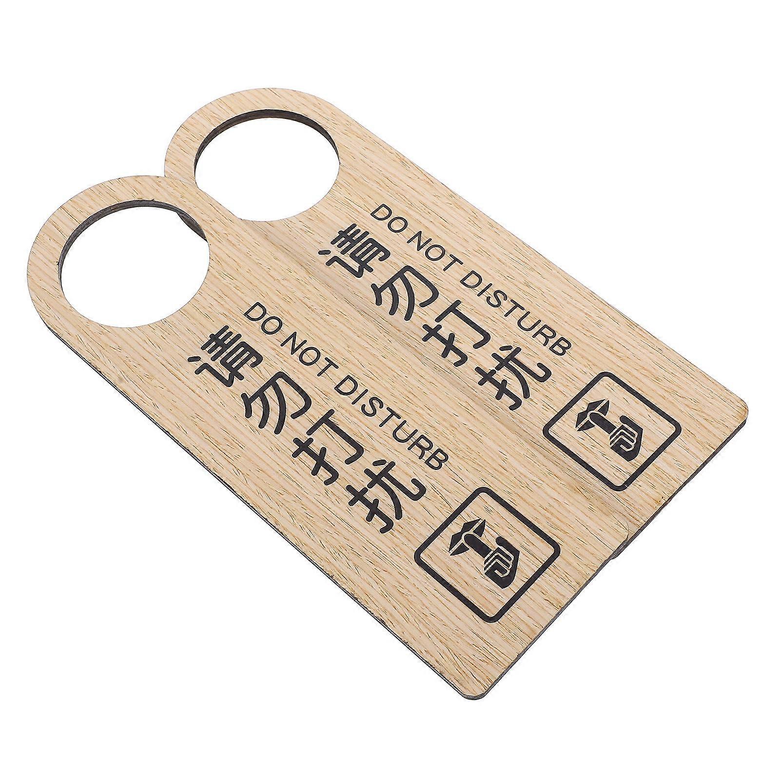 Hotel Door Knob Hanging Sign for Do Not Disturb Function 8Pcs Set