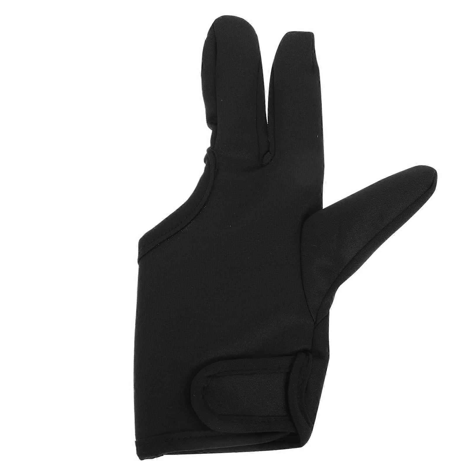 Heat Resistant Gloves for Hair Styling with Secure ThreeFinger Fit, Durable Left Hand Curling Glove for Salon and Home