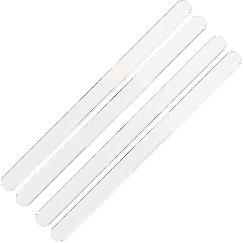 4PCS Replacement Strips for Bedsheet Holder, Replacement Straps Compatible with Most Lock Sheet Holders(Clear)