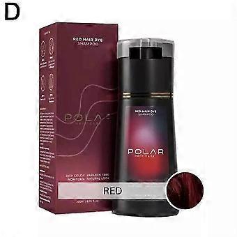 Hair Dye Shampoo, Polar Hair Dye Shampoo, Natural Hair Color Shampoo for Gray Hair Coverage for Women & Men