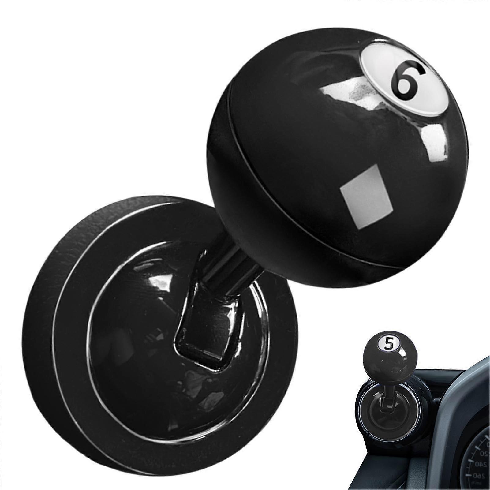 Engine Start Stop Button Cover Joystick Control, Scratch Resistant Aluminum Push Start Protector for Cars Black