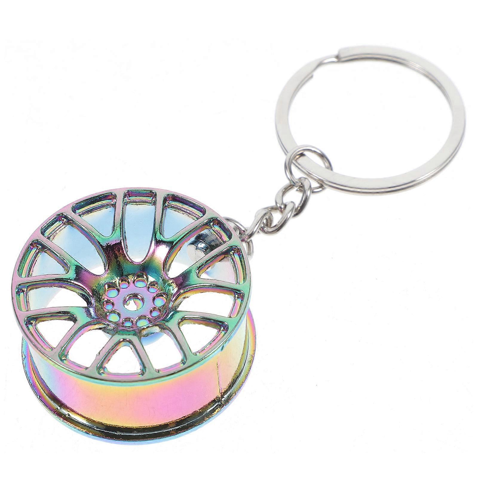 Stylish Zinc Alloy Car Keychain for Decor Multi Color with Fine Details and Comfortable .5